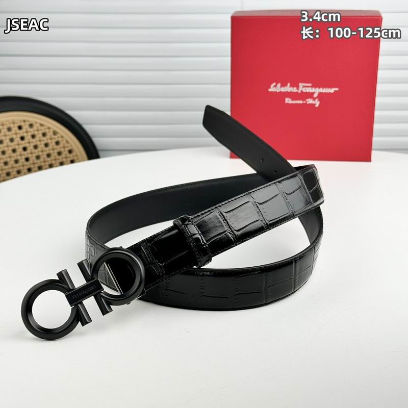 Ferragamo belt 35mmX100-125cm 8L168